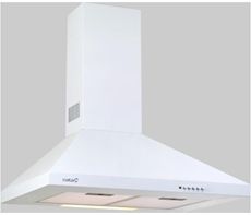 Komínová digestoř ke zdi V Bílá 600